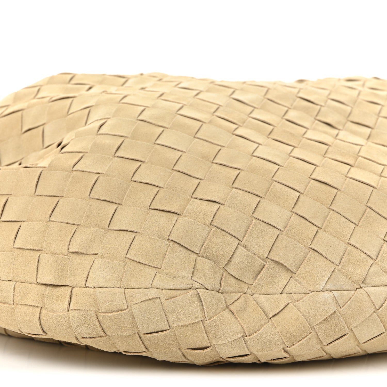 Bottega Veneta Suede Intrecciato Small Jodie Sand 9 of 10
