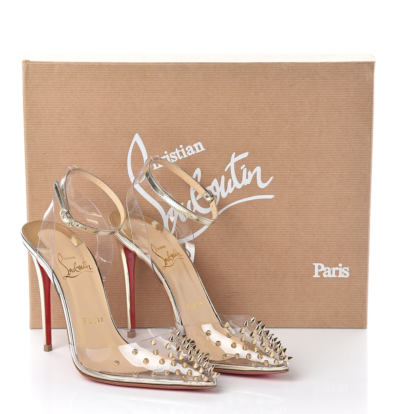 PVC Specchio Spikoo 100 Pumps 36 Light Gold