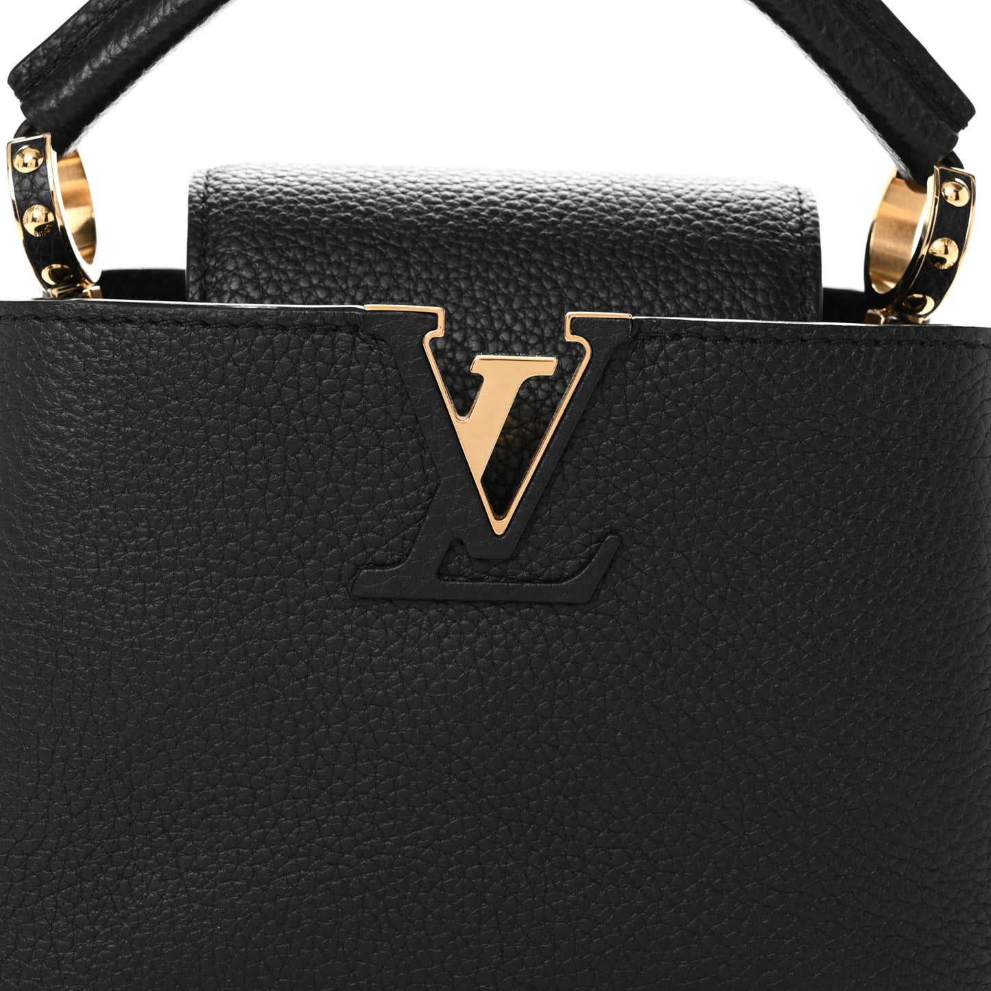 Taurillon Mini Capucines Black