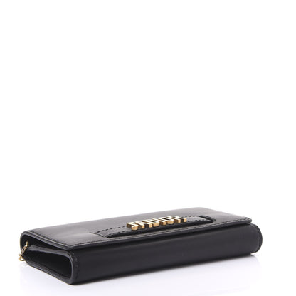 Christian Dior Smooth Calfskin J'adior Croisiere Chain Wallet Black 3 of 9