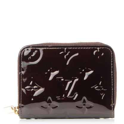 Louis Vuitton Vernis Zippy Coin Purse Wallet Amarante 1 of 8