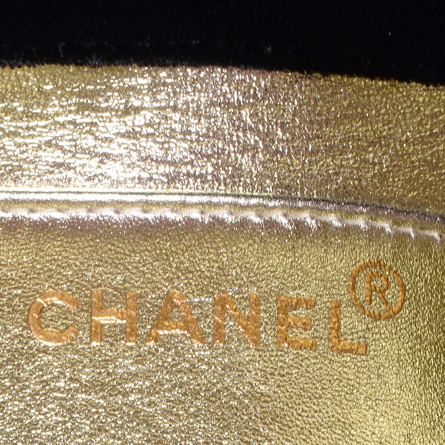 Chanel Velvet Flap Shoulder Bag Black 7 of 9
