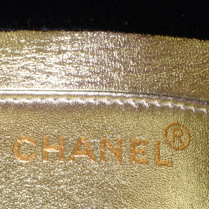 Chanel Velvet Flap Shoulder Bag Black 7 of 9