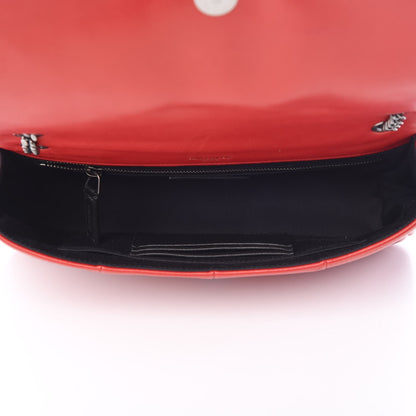 Saint Laurent Lambskin Patchwork Monogram Medium Jamie Red 5 of 10