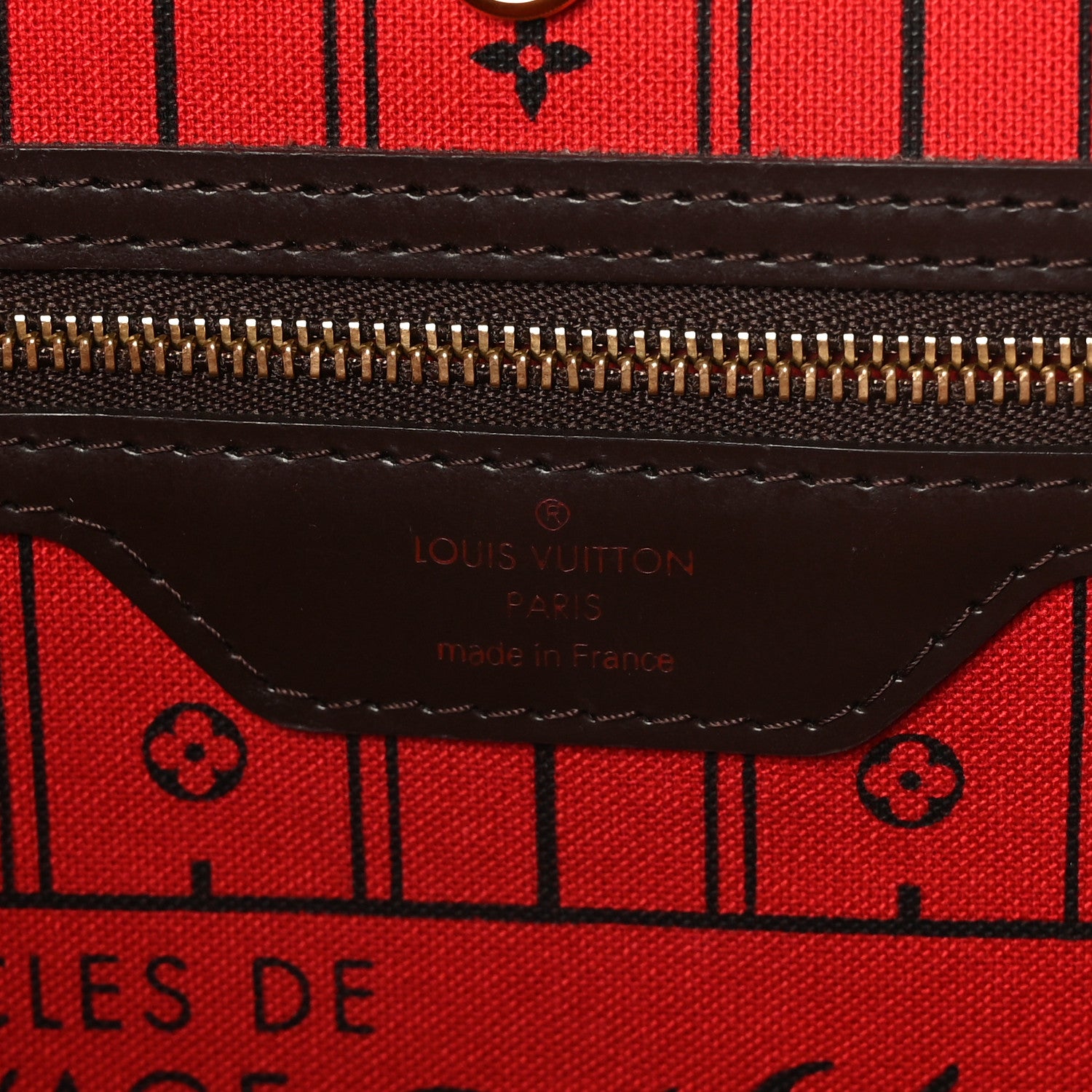 Louis Vuitton Damier Ebene Neverfull GM 6 of 12