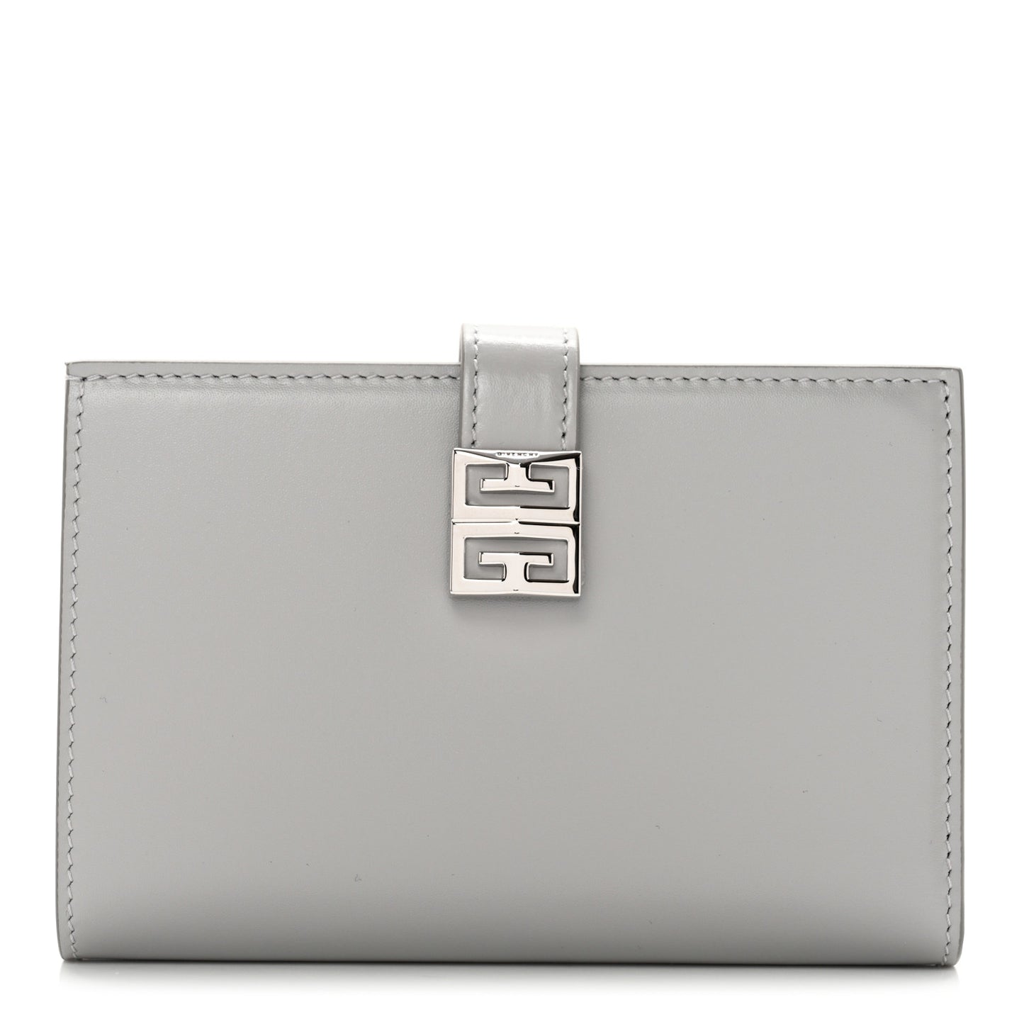 Smooth Box Calfskin 4G Wallet Cloudy Grey