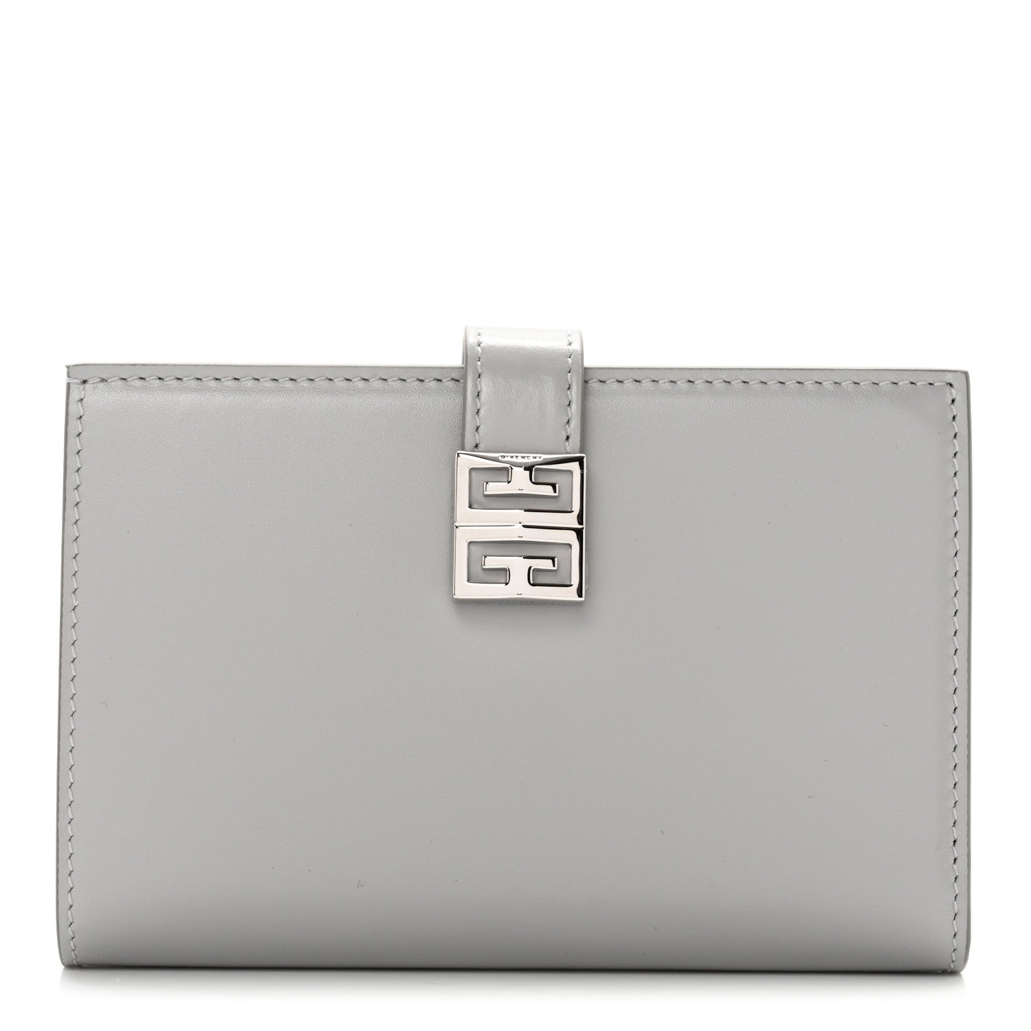 Givenchy Smooth Box Calfskin 4G Wallet Cloudy Grey 1 of 12