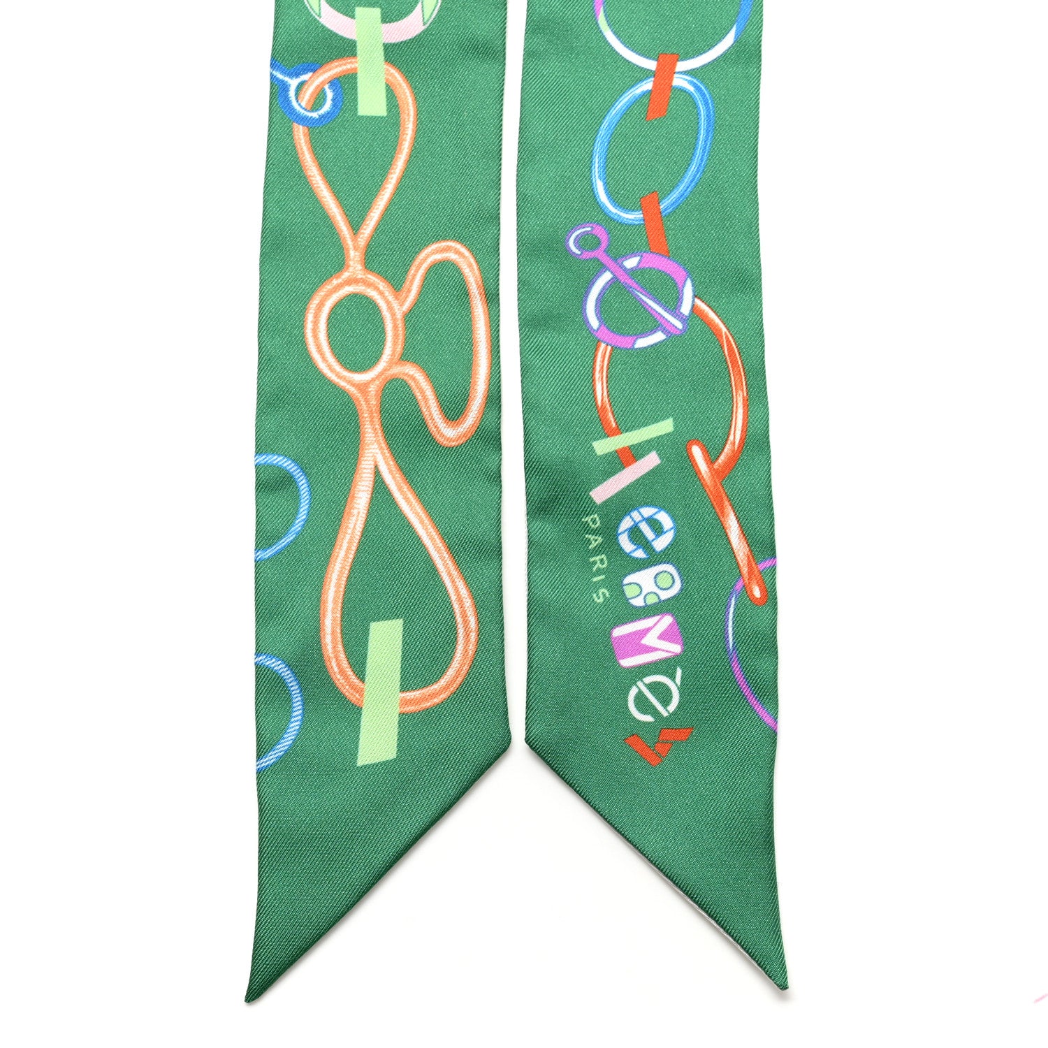 Hermes Silk Do Re Boucles Twilly 2 of 5