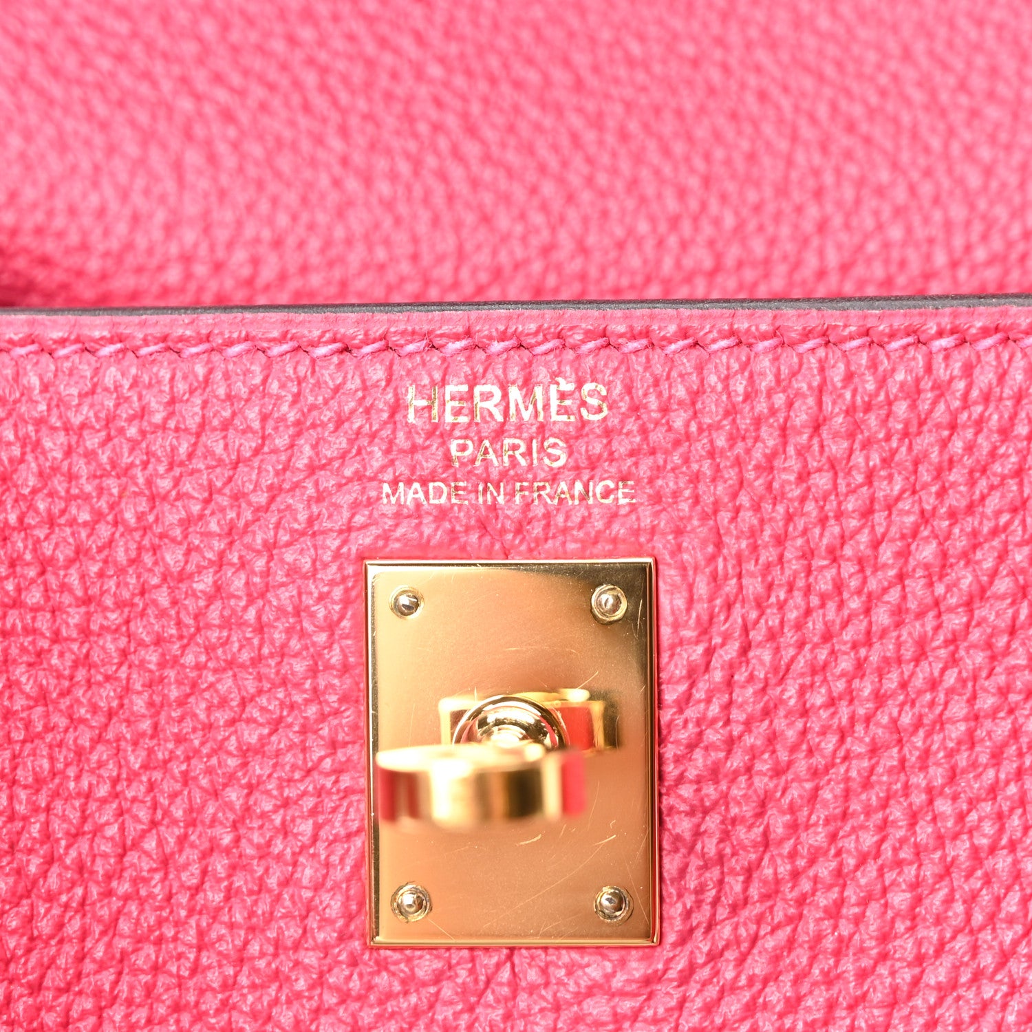 Hermes Togo Kelly Retourne 25 Framboise 6 of 10