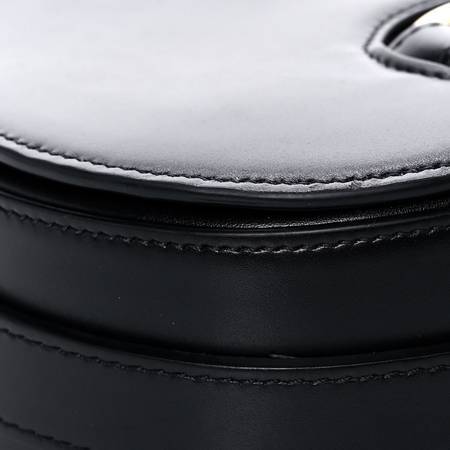 Celine Shiny Calfskin Medium Maillon Triomphe Black 9 of 16