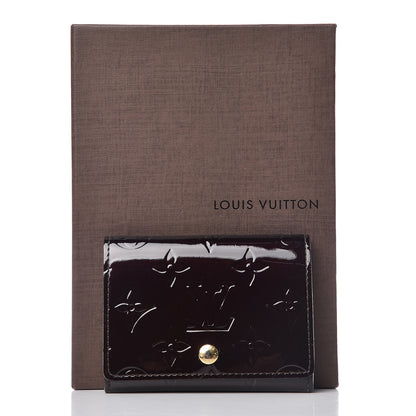 Louis Vuitton Vernis Business Card Holder Amarante 8 of 8