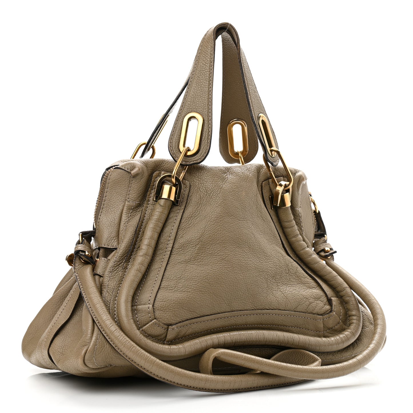 Calfskin Medium Paraty Barbour Khaki