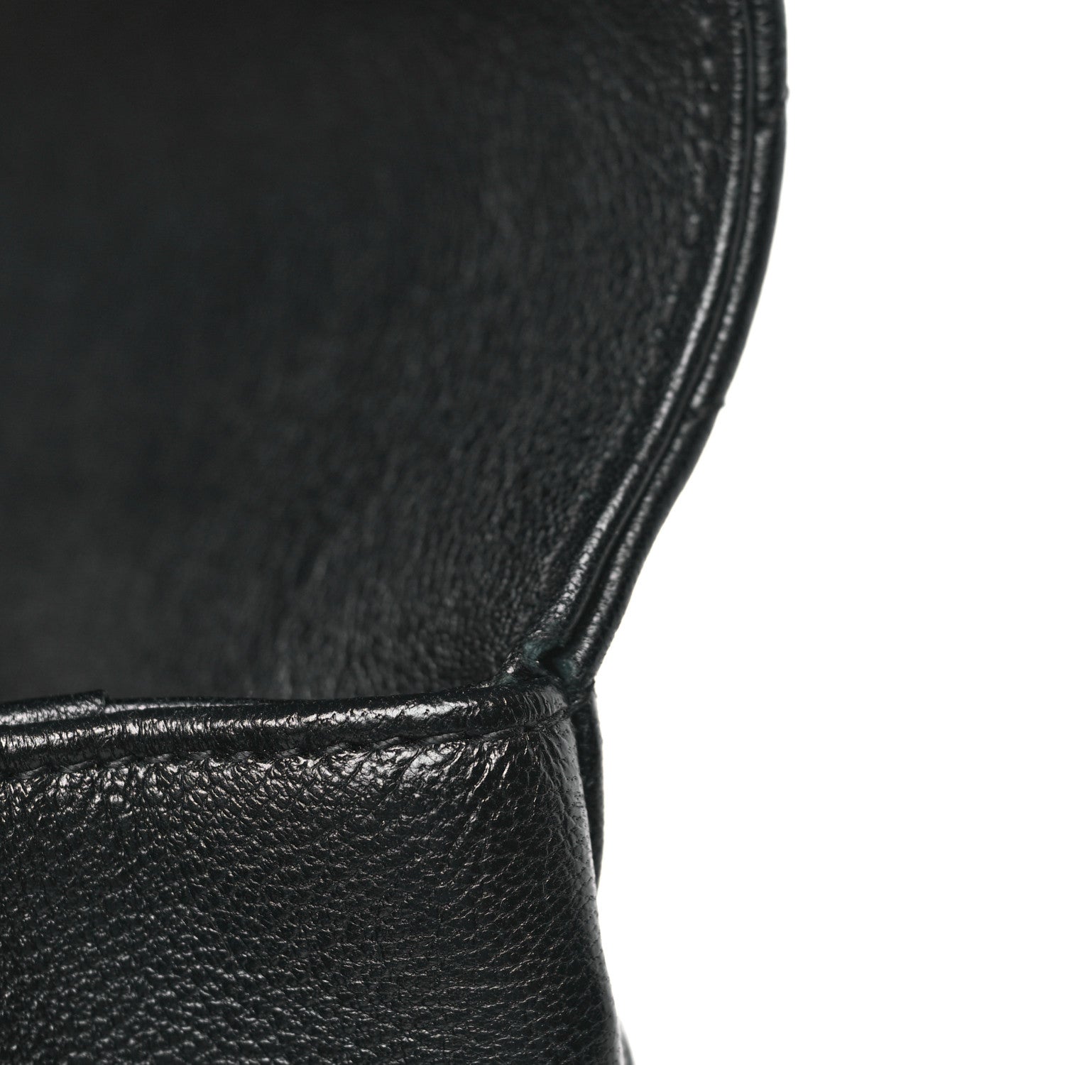 Saint Laurent Sheepskin Matelasse Chevron Monogram Medium College Bag Black 11 of 11