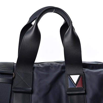 Louis Vuitton Calfskin Gaston V Start MM Navy 6 of 8