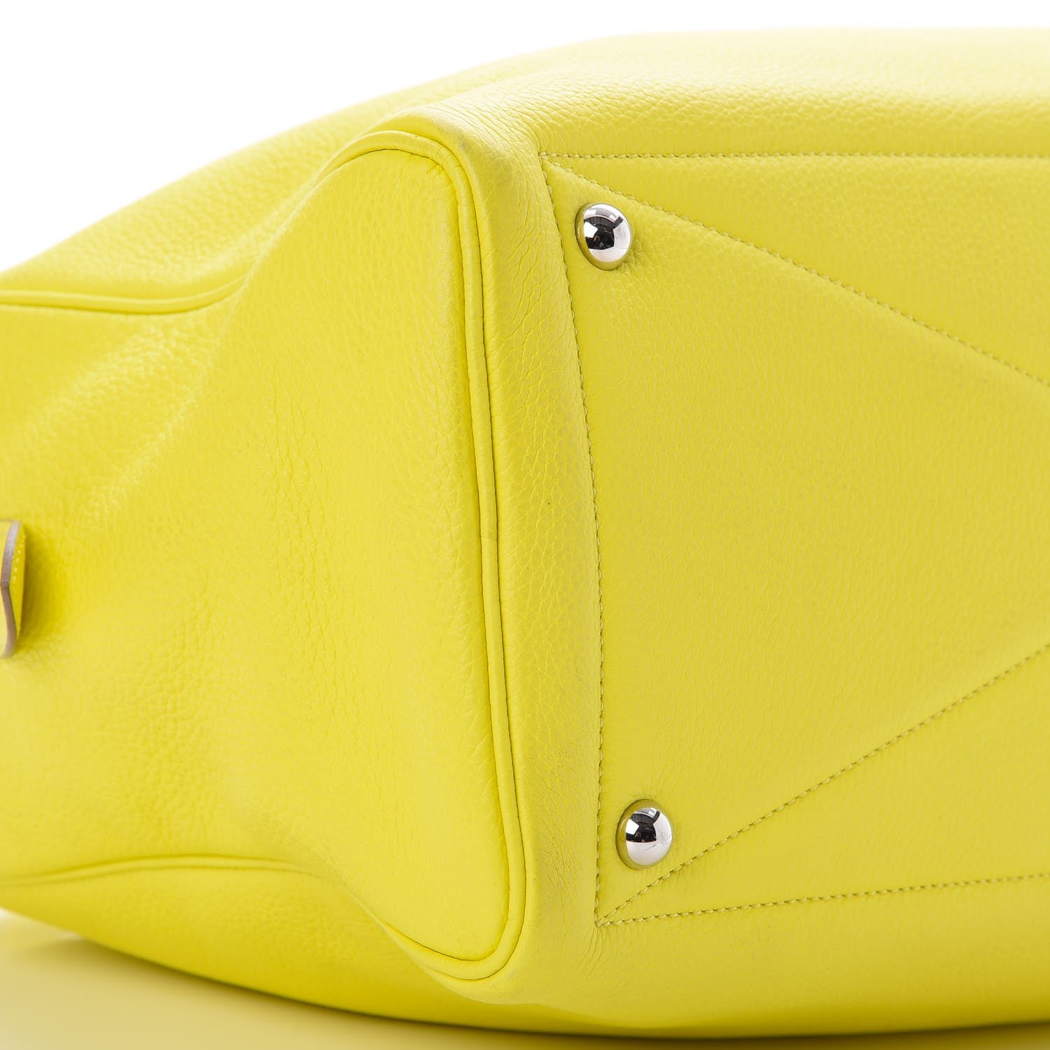 Hermes Veau Alamo Victoria II 35 Lime 8 of 10