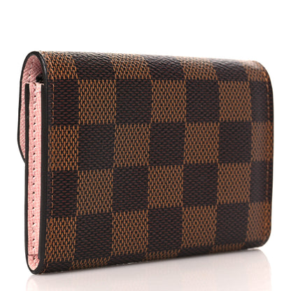 Louis Vuitton Damier Ebene Rosalie Coin Purse Rose Ballerine 3 of 6