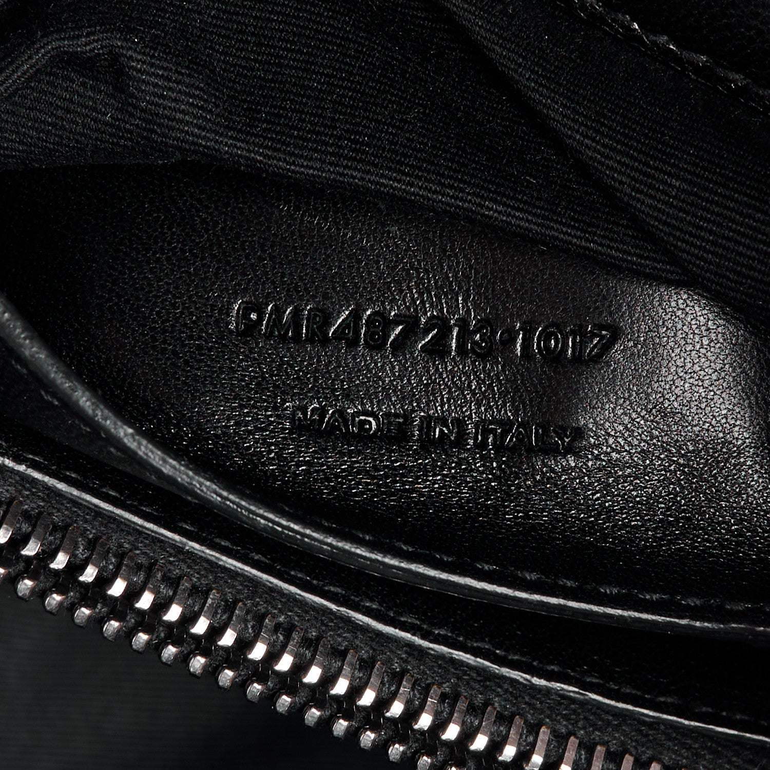 Saint Laurent Sheepskin Matelasse Chevron Monogram Medium College Bag Black 8 of 11