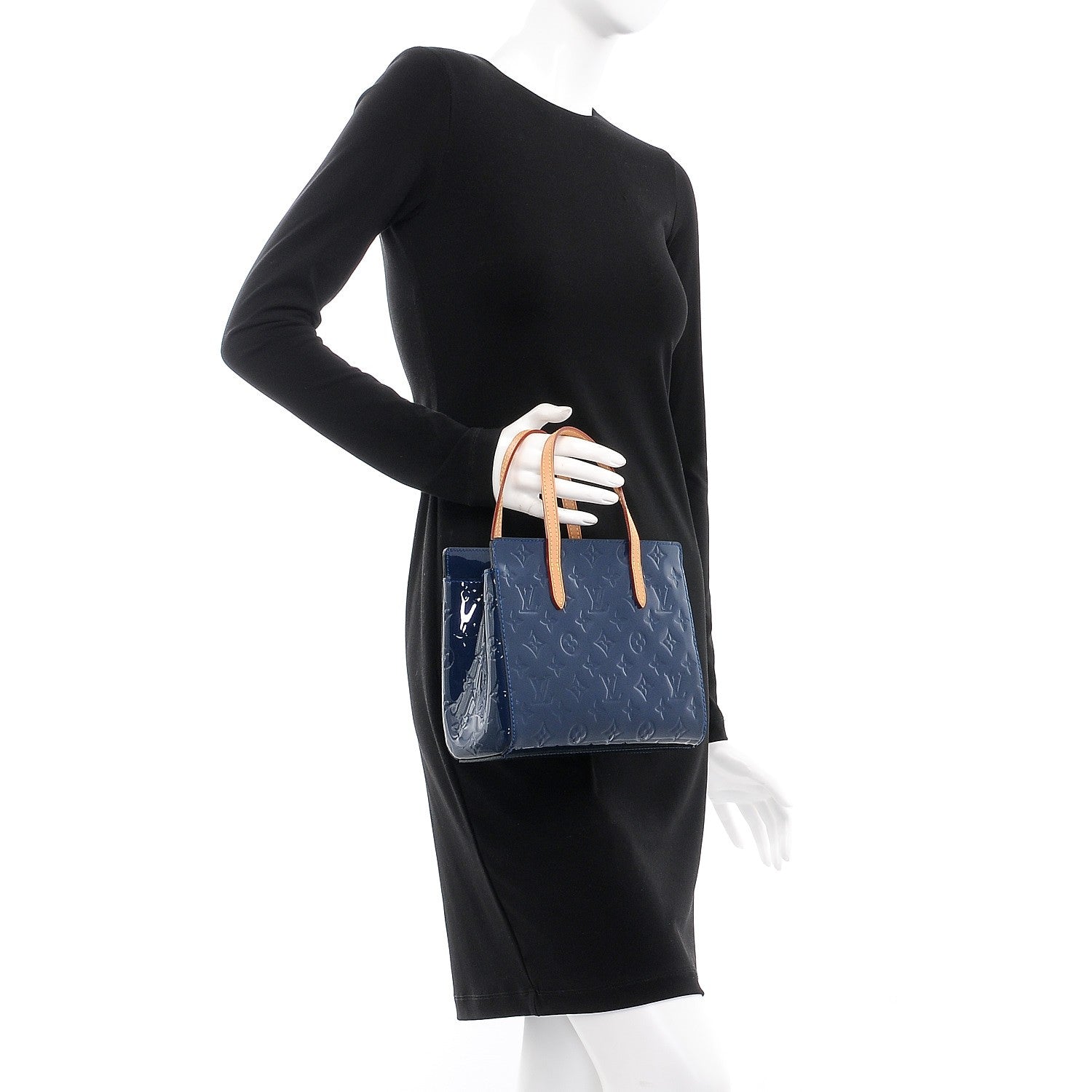 Louis Vuitton Vernis Catalina BB Grand Blue 2 of 7