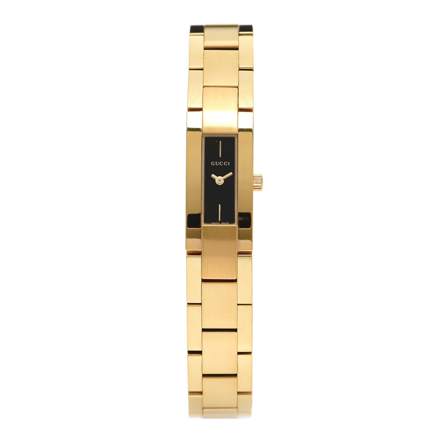 Stainless Steel 13mm 4600L Quartz Watch Black