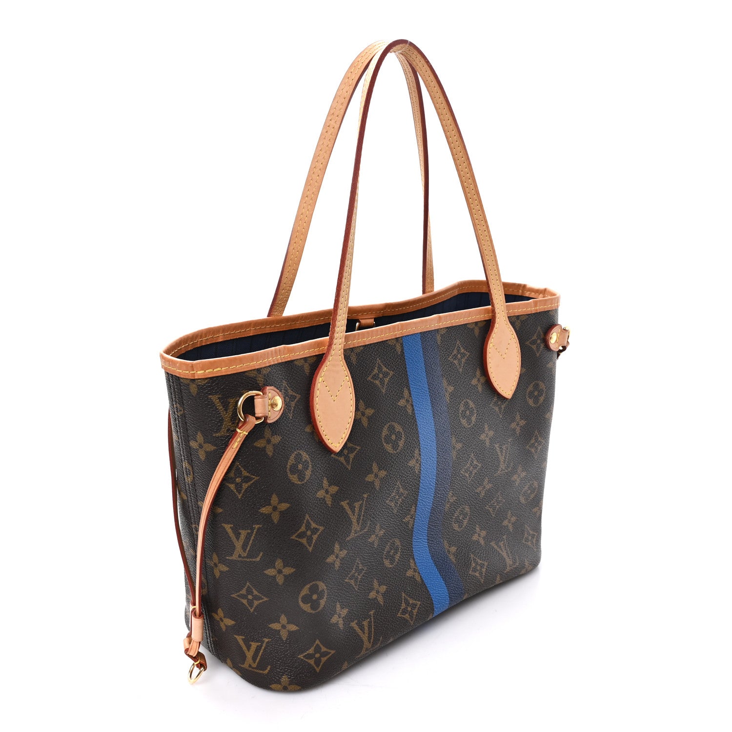 Louis Vuitton Monogram My LV Heritage Neverfull PM Blue De France Bleu Marine 2 of 10