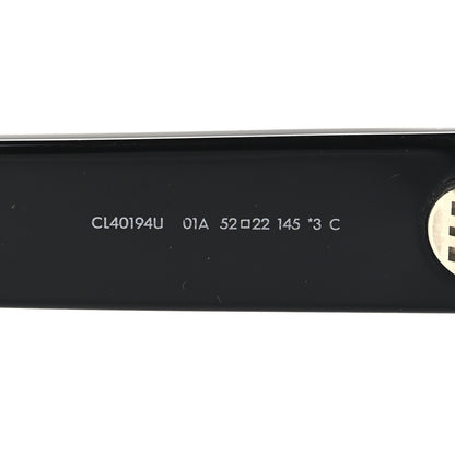 Celine Acetate Triomphe 01 Sunglasses CL 40194U Black 6 of 7