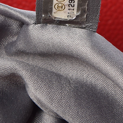 Chanel Caviar Quilted Grand Shopping Tote GST Red 7 of 12