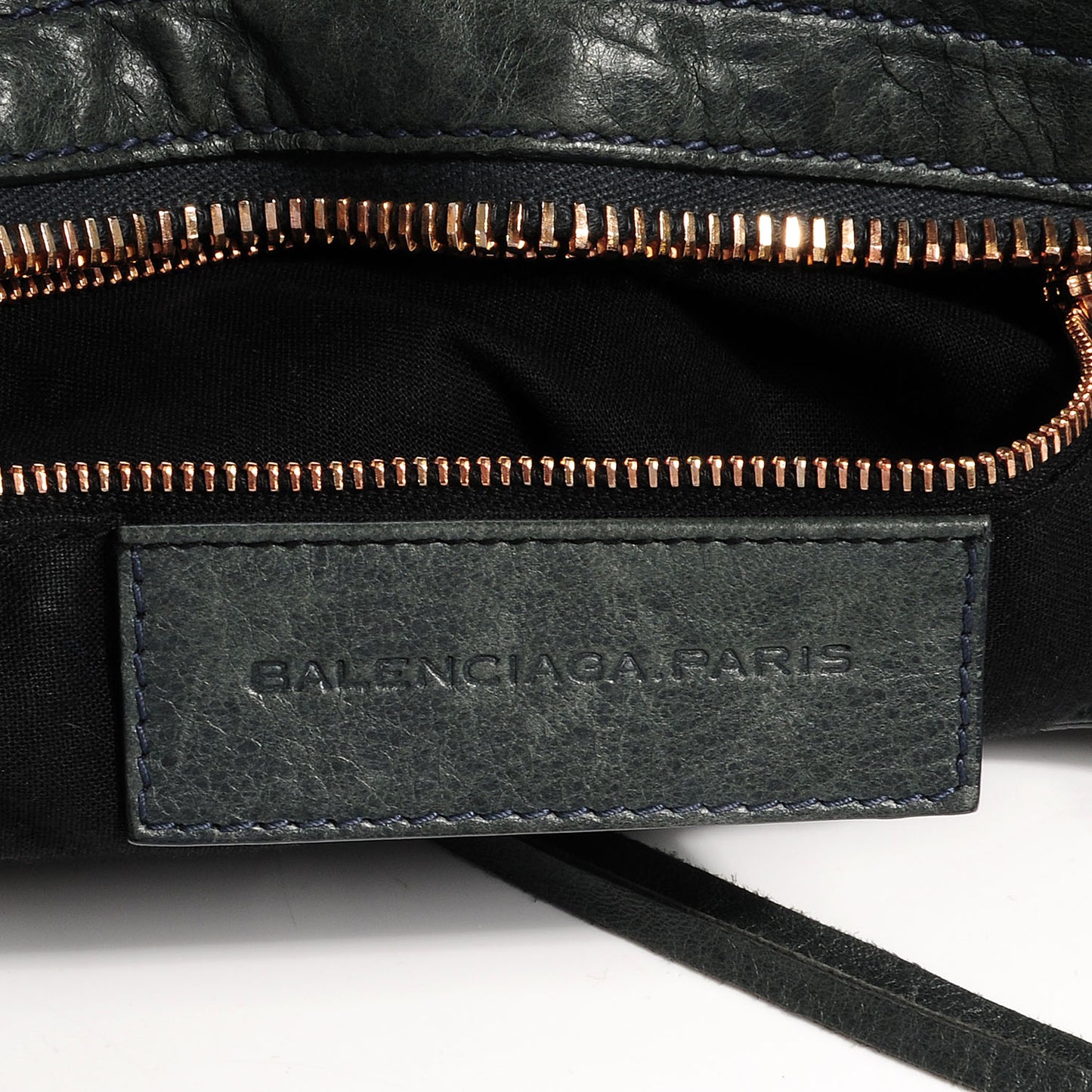 Agneau Giant 21 Rose Gold Hardware Part Time Anthracite