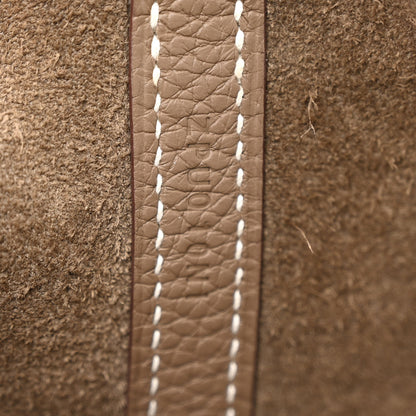 Hermes Taurillon Clemence Picotin Lock 22 MM Etoupe 7 of 11