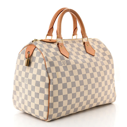 Louis Vuitton Damier Azur Speedy 30 3 of 13