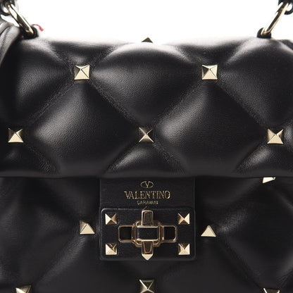 Valentino Garavani Nappa Mini Candystud Top Handle Bag Black 9 of 9