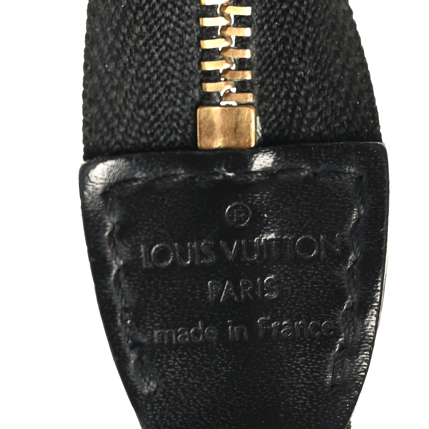 Louis Vuitton Epi Pochette Accessories 24 Black 7 of 9