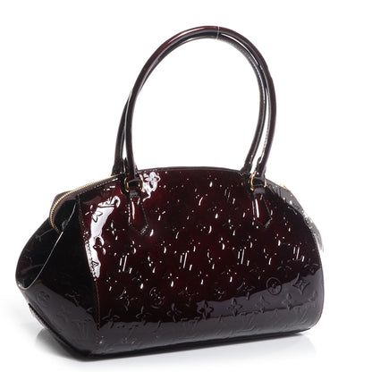 Louis Vuitton Vernis Sherwood GM Amarante 3 of 9