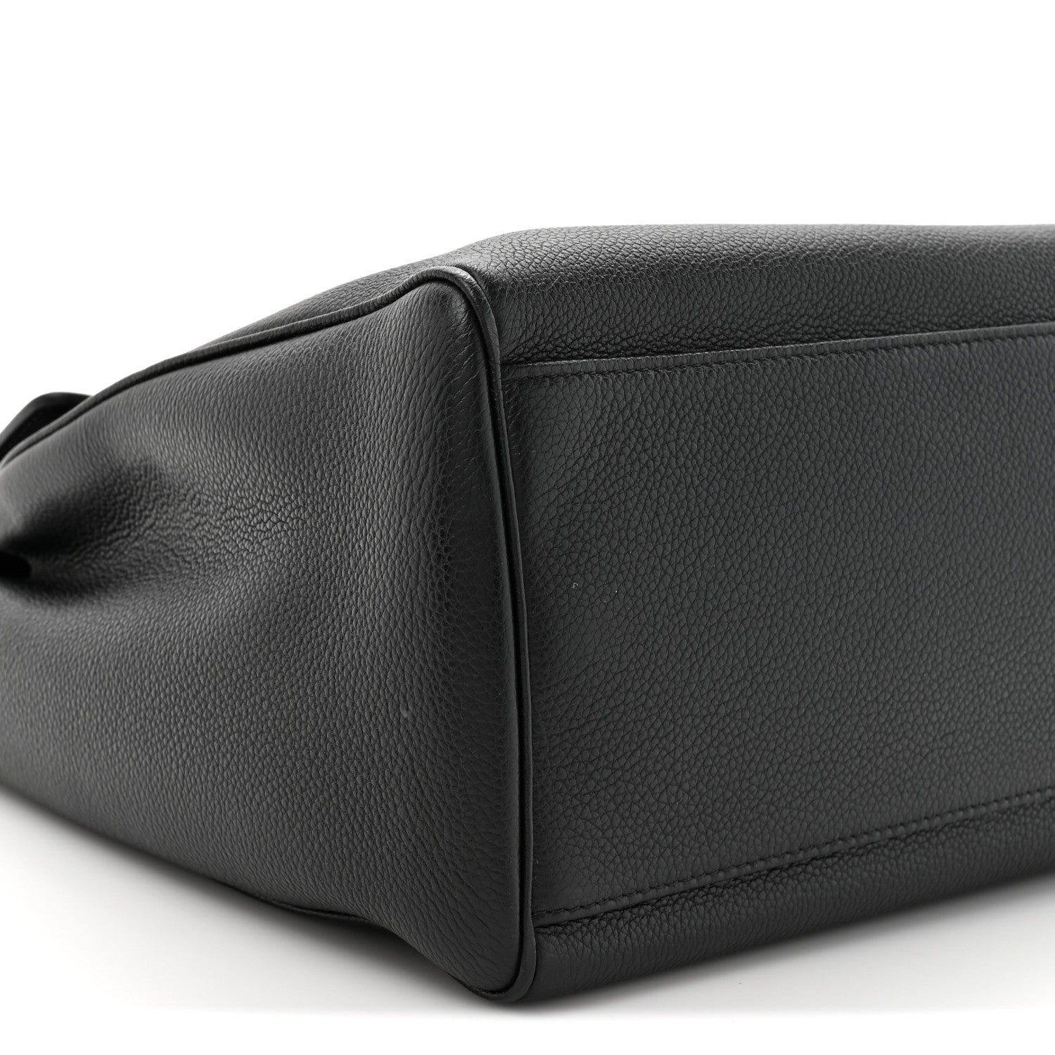 Celine Supple Grained Calfskin Medium Soft 16 Bag Black 10 of 10