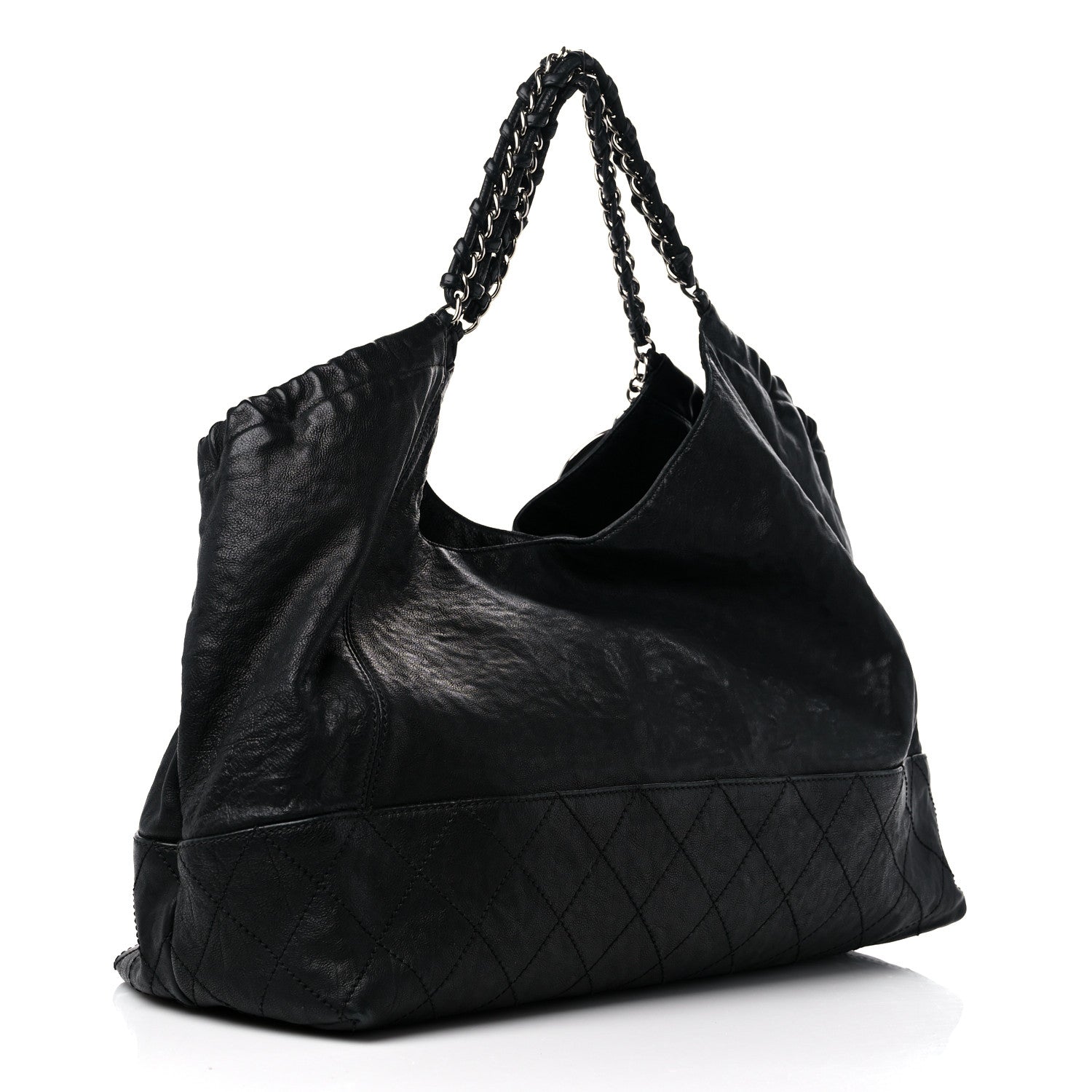 Chanel Calfskin Baby Coco Cabas Black 3 of 11