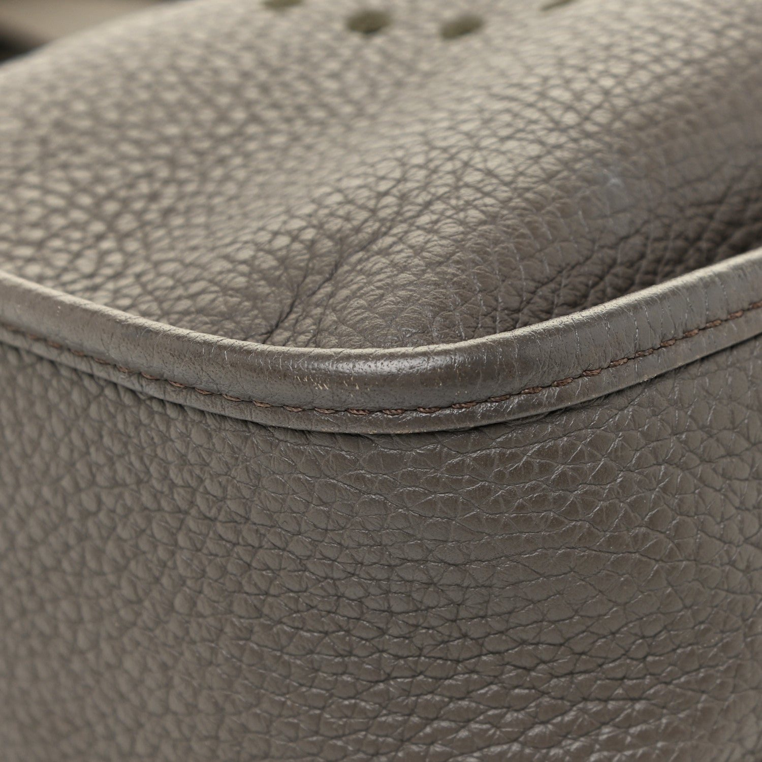 Hermes Taurillon Clemence Evelyne III GM Etain 10 of 14
