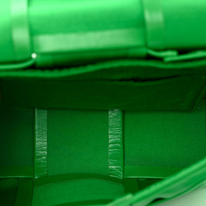 Bottega Veneta Crinkled Lambskin Maxi Intrecciato Extra Mini Cassette Crossbody Bag Parakeet 5 of 9