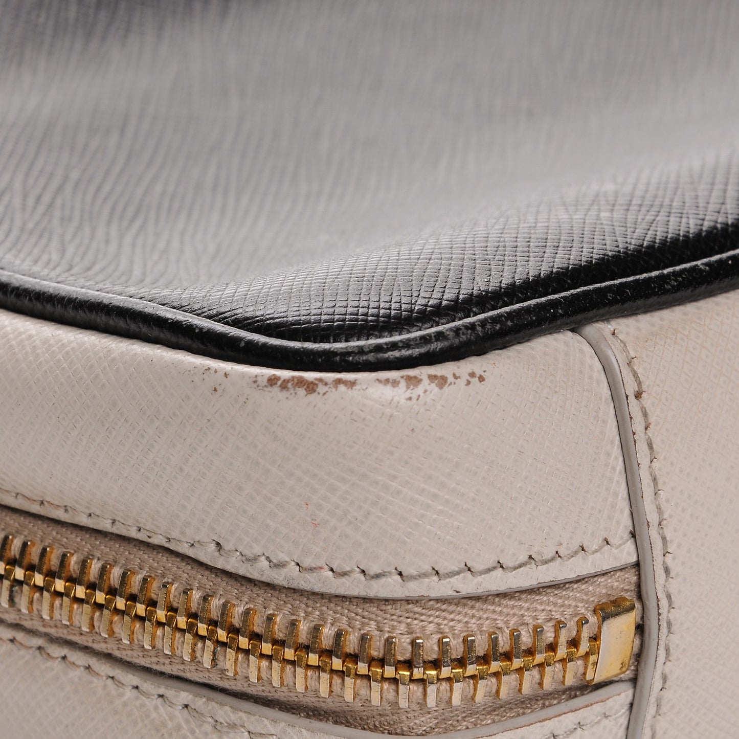 Saffiano Camera Crossbody Black