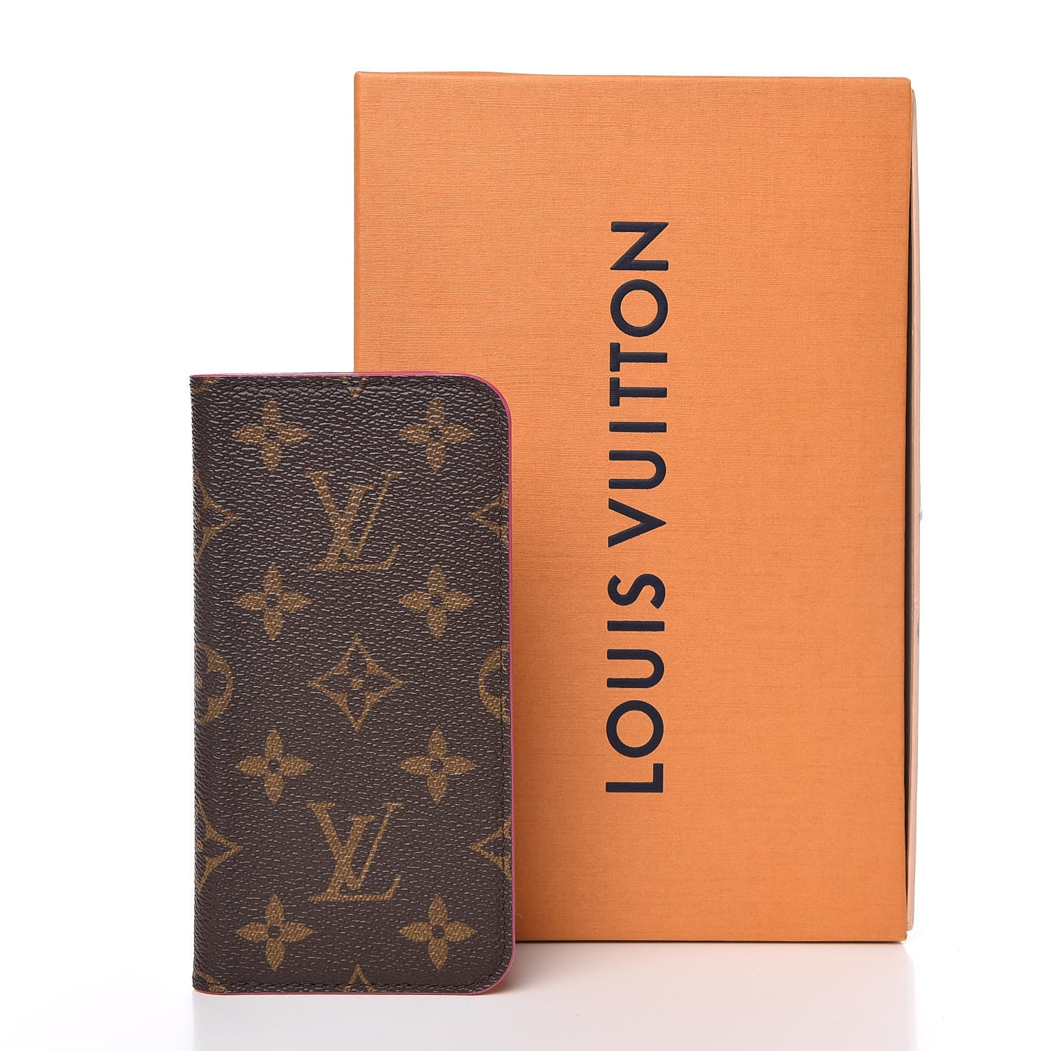 Louis Vuitton Monogram iPhone X Folio Case Rose Pop 7 of 7