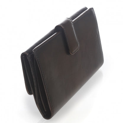 Gucci Leather Britt Continental Wallet Black 4 of 13