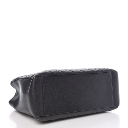 Chanel Caviar Quilted Grand Shopping Tote GST Black 4 of 11