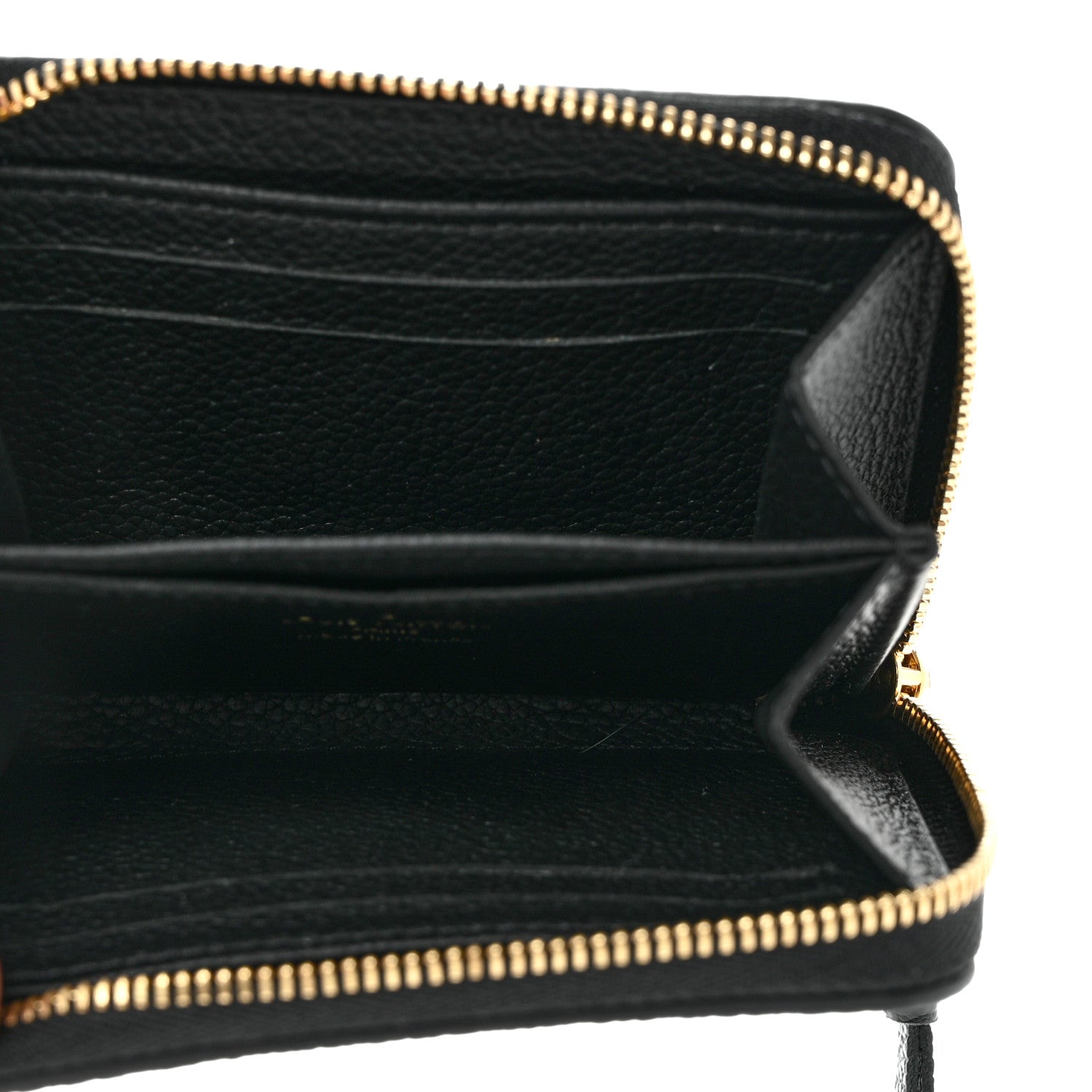 Louis Vuitton Empreinte Monogram Giant Zippy Coin Purse Black Beige 5 of 8