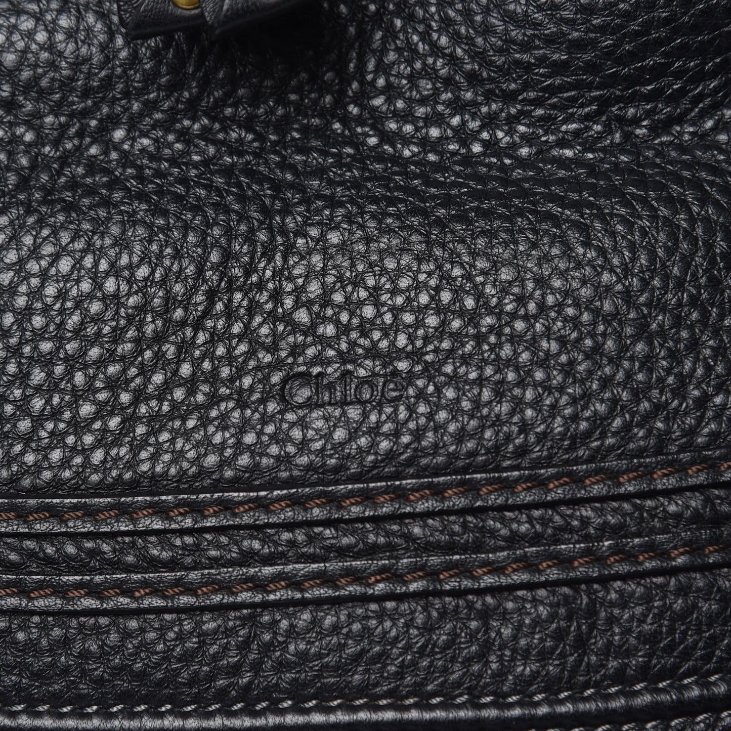 Calfskin Medium Marcie Satchel Black
