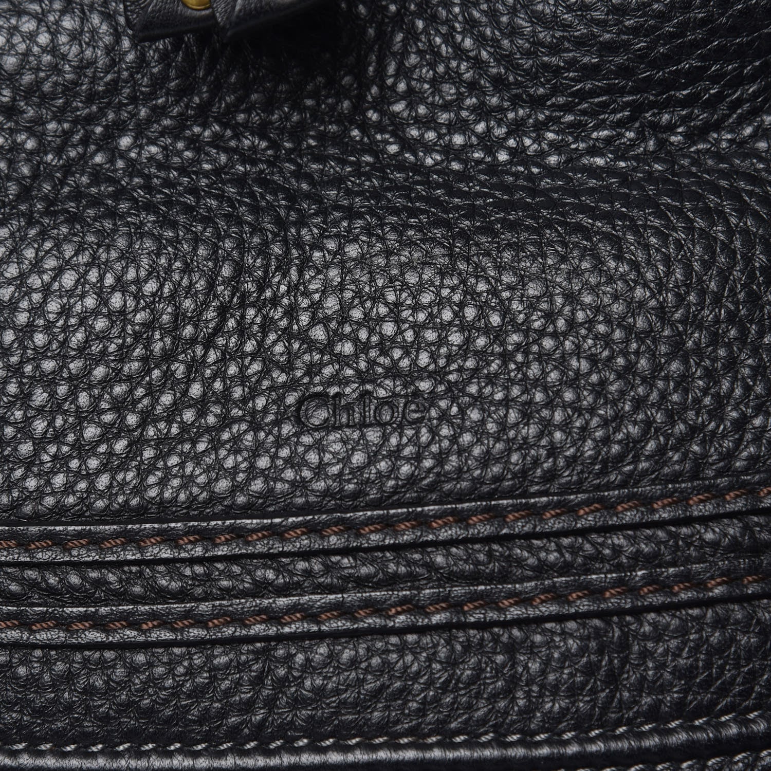 Chloe Calfskin Medium Marcie Satchel Black 7 of 11