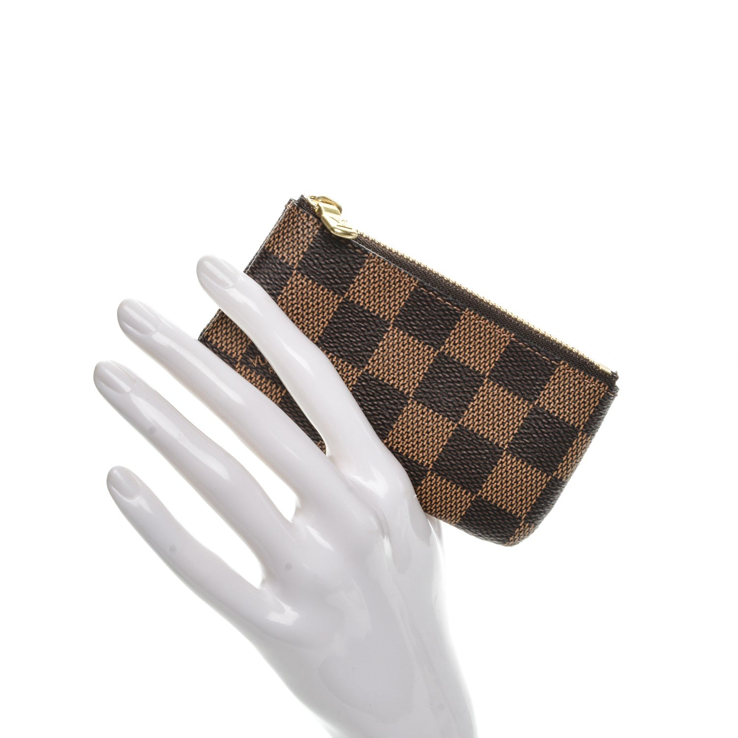 Louis Vuitton Damier Ebene Key Pouch 2 of 7