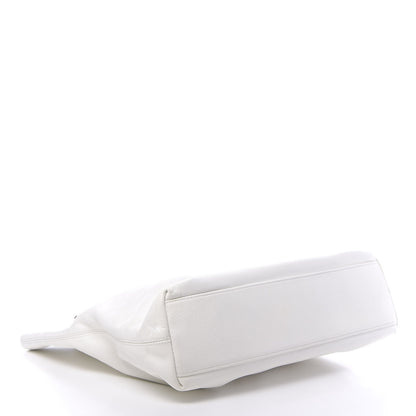 Chanel Caviar CC Tote White 4 of 10