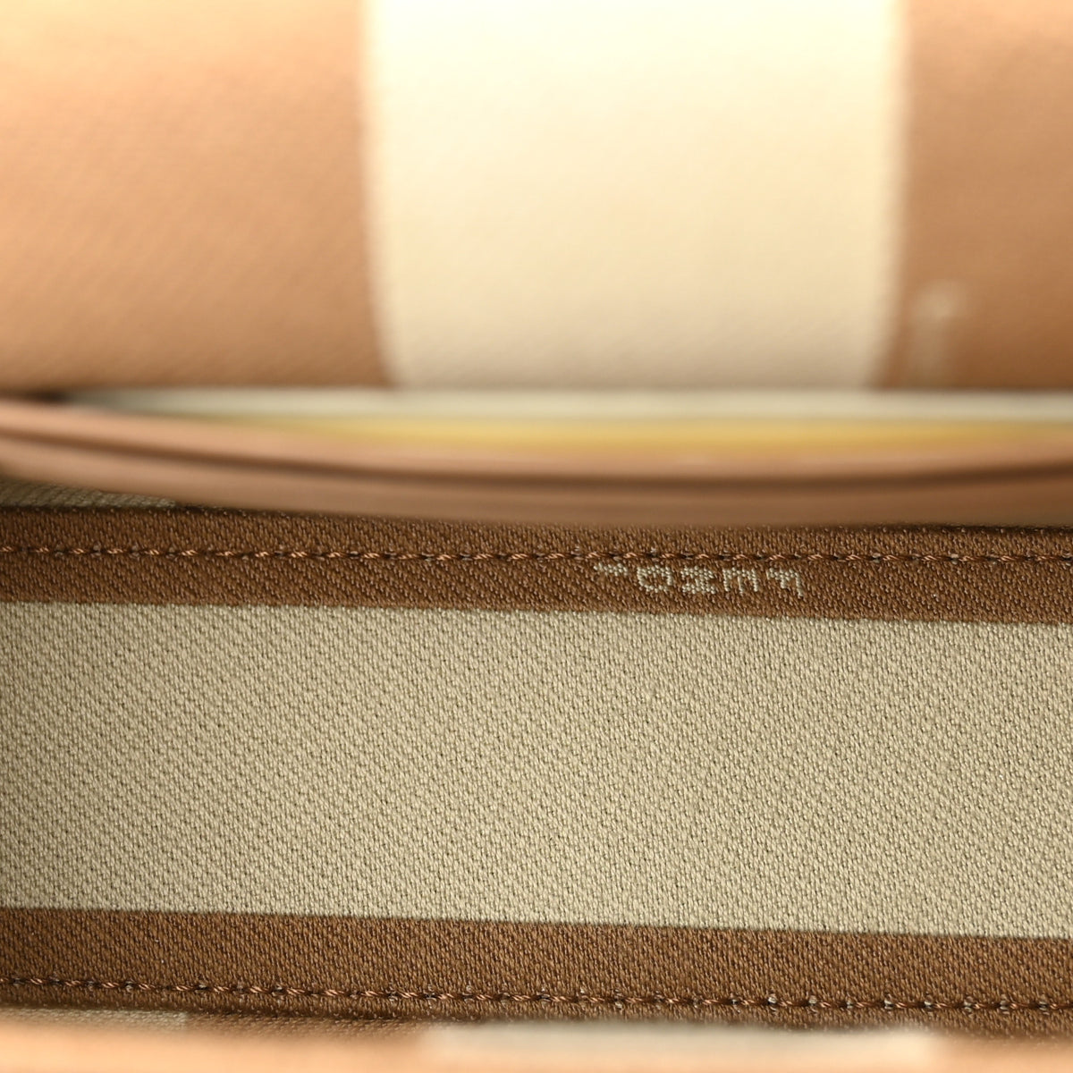 Fendi Fabric Jacquard FF 1974 Mini Baguette Beige Sand 5 of 11