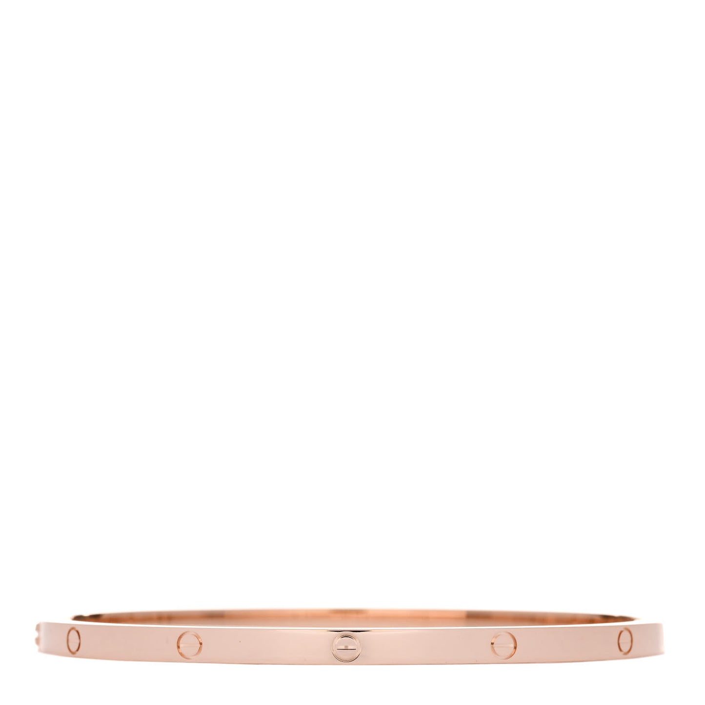 18K Pink Gold Small LOVE Bracelet 19