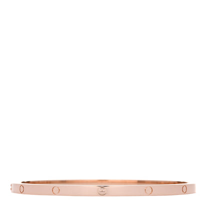Cartier 18K Pink Gold Small LOVE Bracelet 19 2 of 8