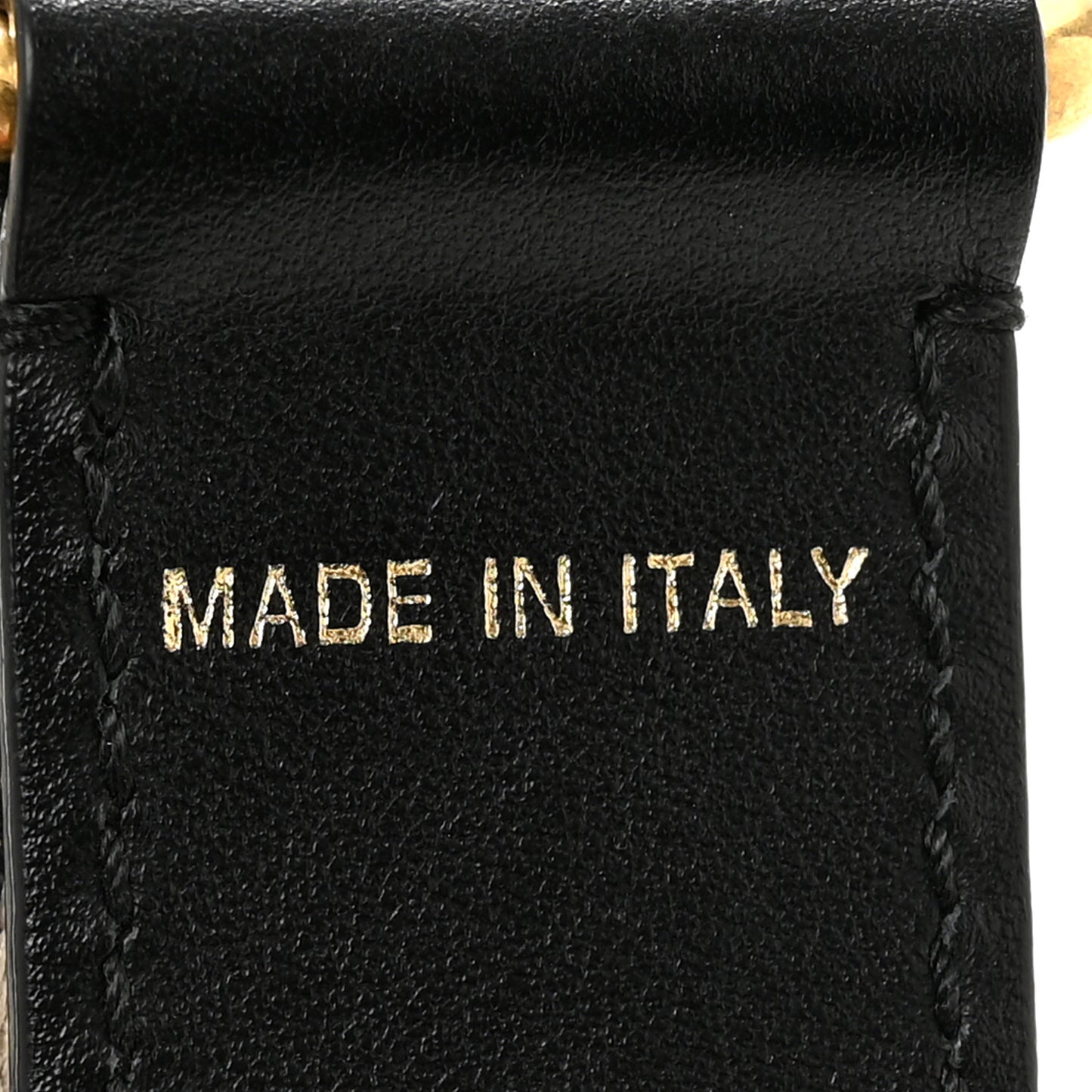 Canvas Embroidered Shoulder Strap Blue