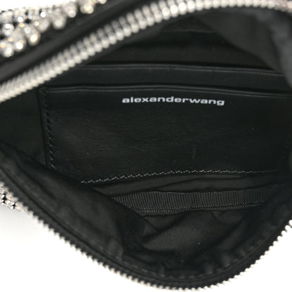 Alexander Wang Rhinestone Mesh Mini Attica Belt Bag Black 5 of 11